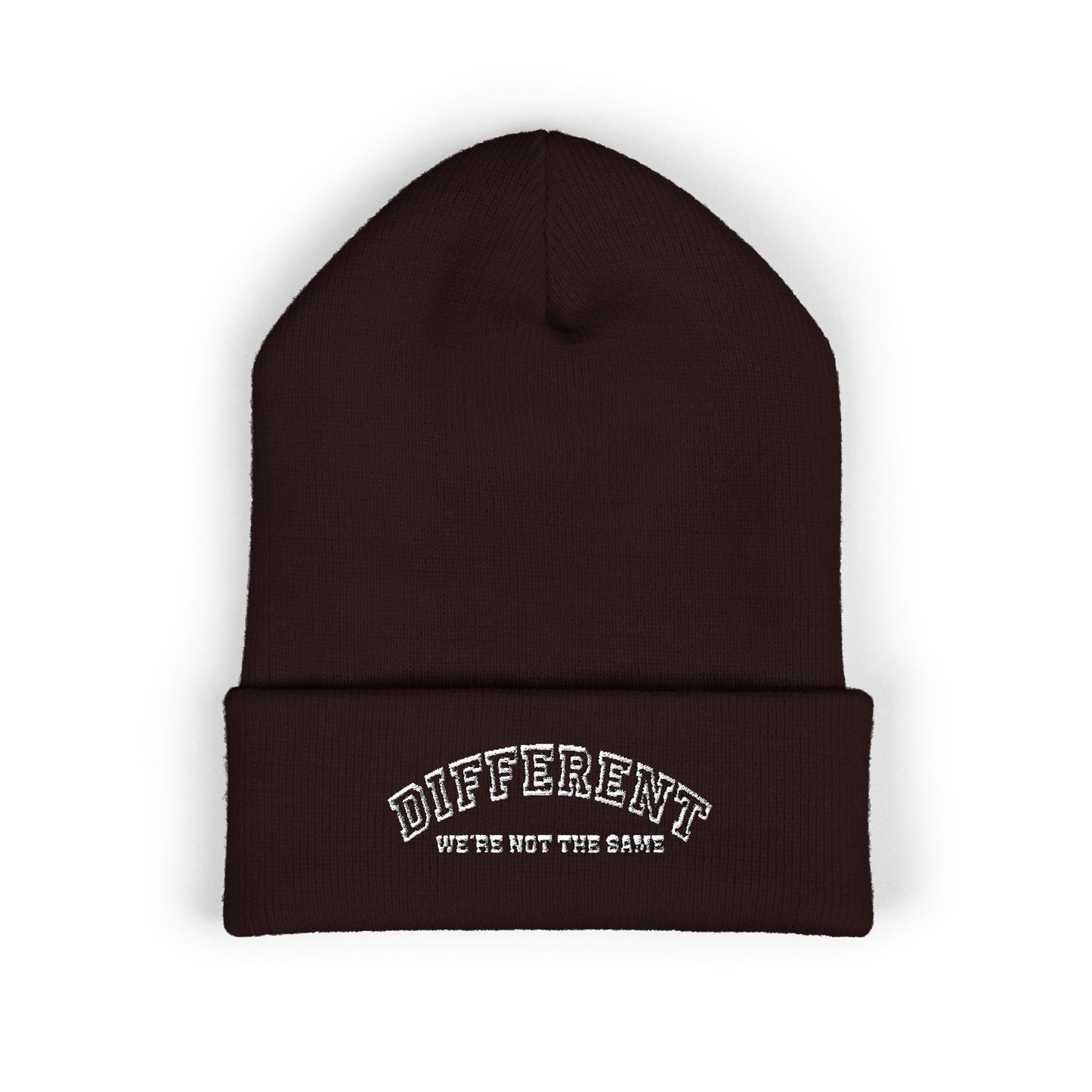 DIFFERENT Classic Cuffed Beanie (Embroidery)