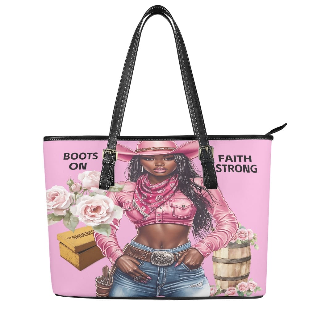 Boots On Faith Strong Pink Rodeo