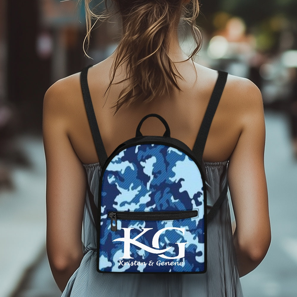 Vibrant Blue with Light Blue and a First-Class Signature Bag