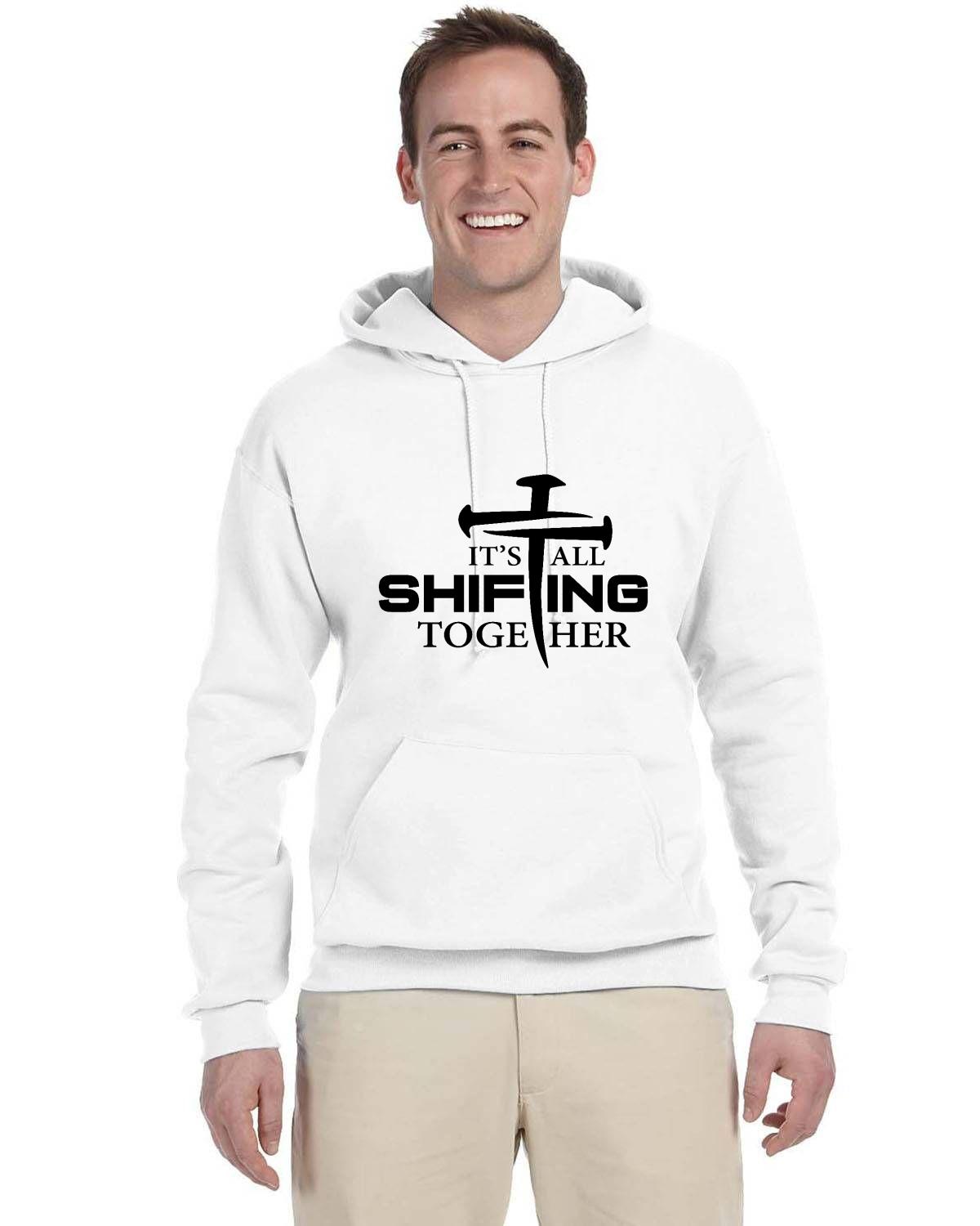 It's All Shifting Together Adult Fleece Pullover Hooded Sweatshirt