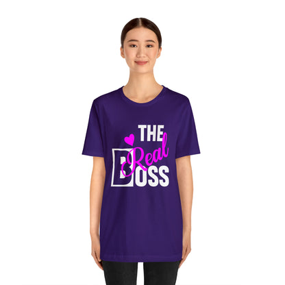 The Real Boss Short Sleeve Tee