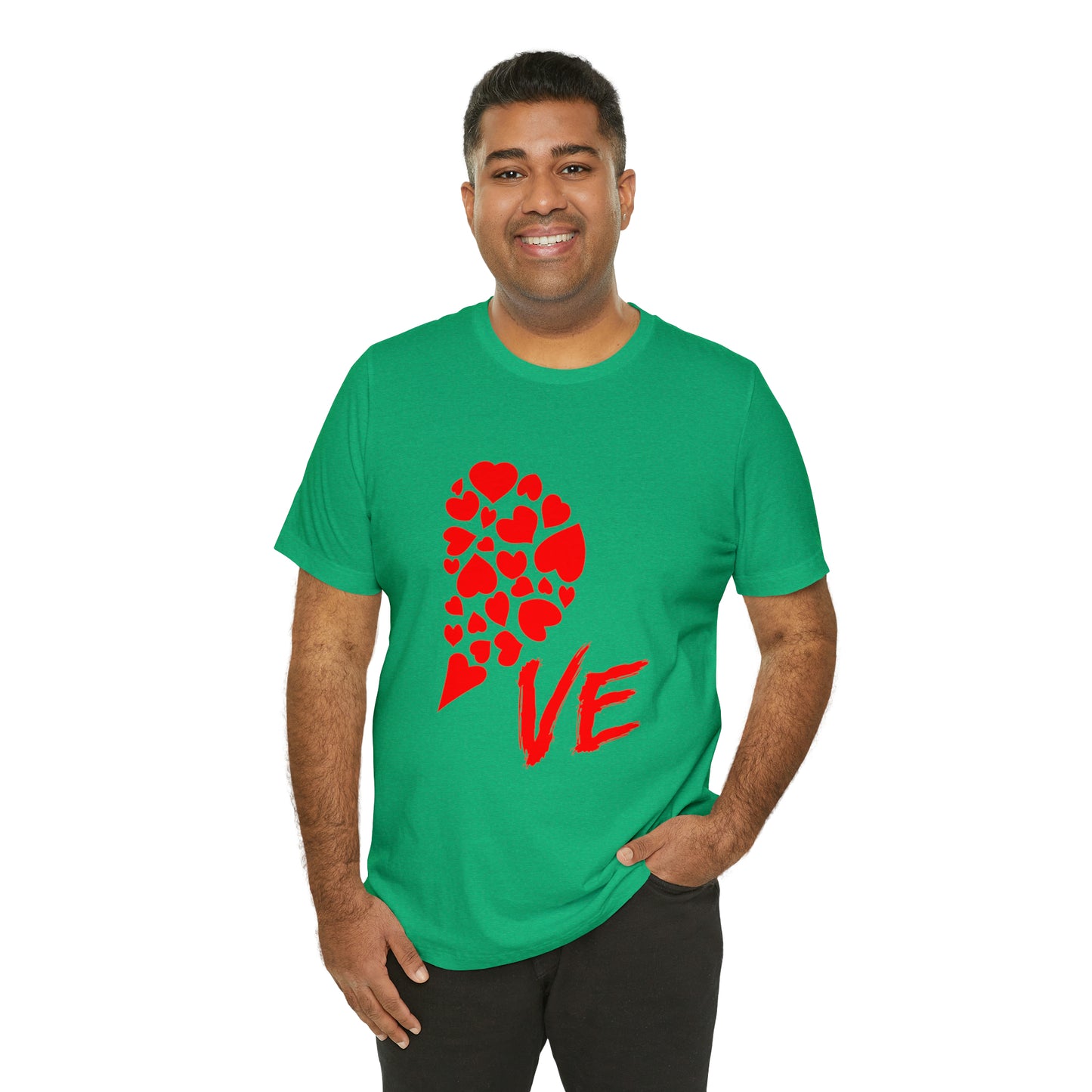 Couples Heart Short Sleeve Tee