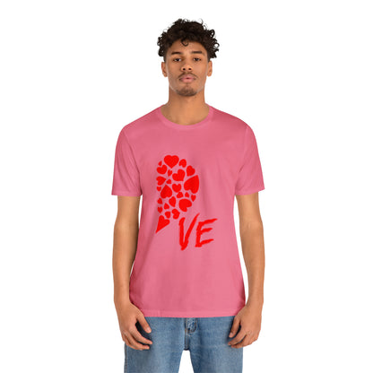 Couples Heart Short Sleeve Tee