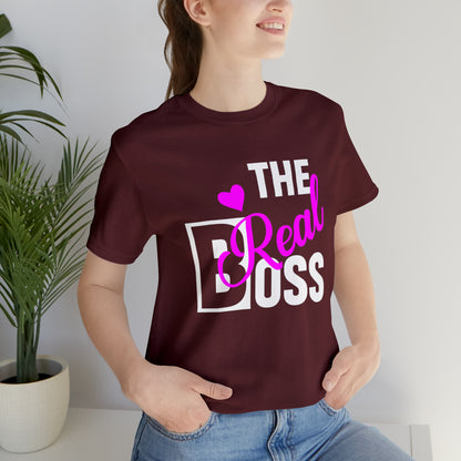The Real Boss Short Sleeve Tee