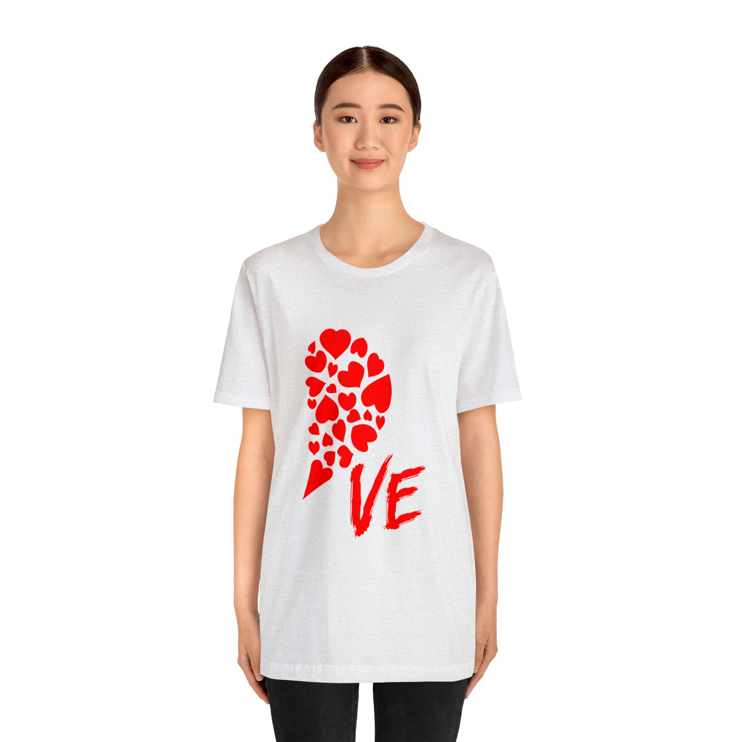 Couples Heart Short Sleeve Tee