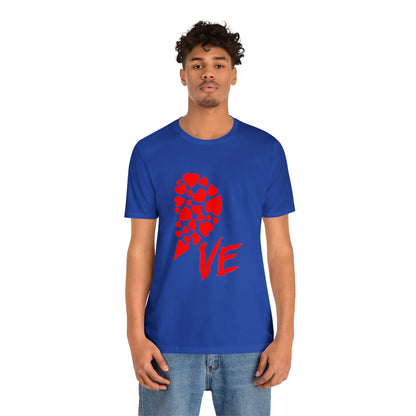 Couples Heart Short Sleeve Tee