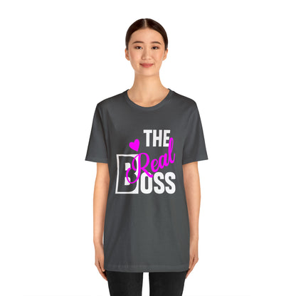 The Real Boss Short Sleeve Tee