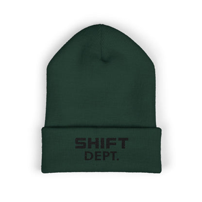 SHIFT Dept Classic Cuffed Beanie (Embroidery)