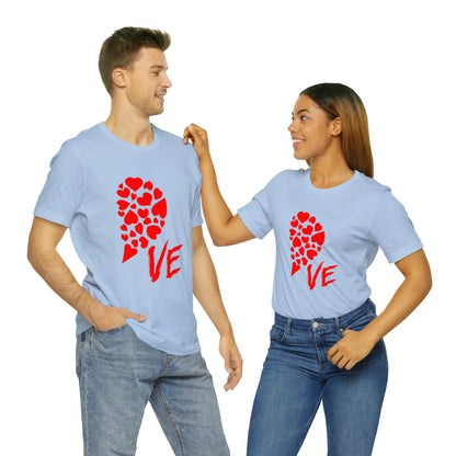 Couples Heart Short Sleeve Tee