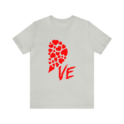 Couples Heart Short Sleeve Tee