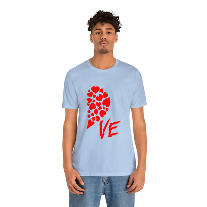 Couples Heart Short Sleeve Tee