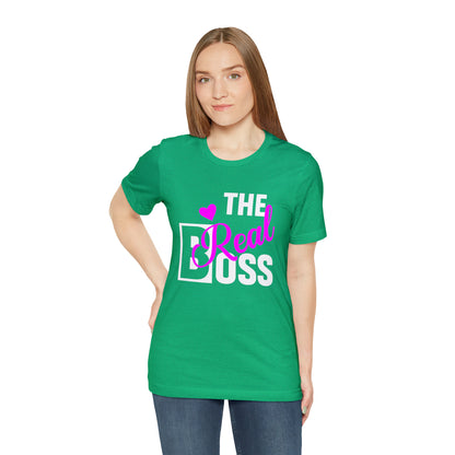 The Real Boss Short Sleeve Tee
