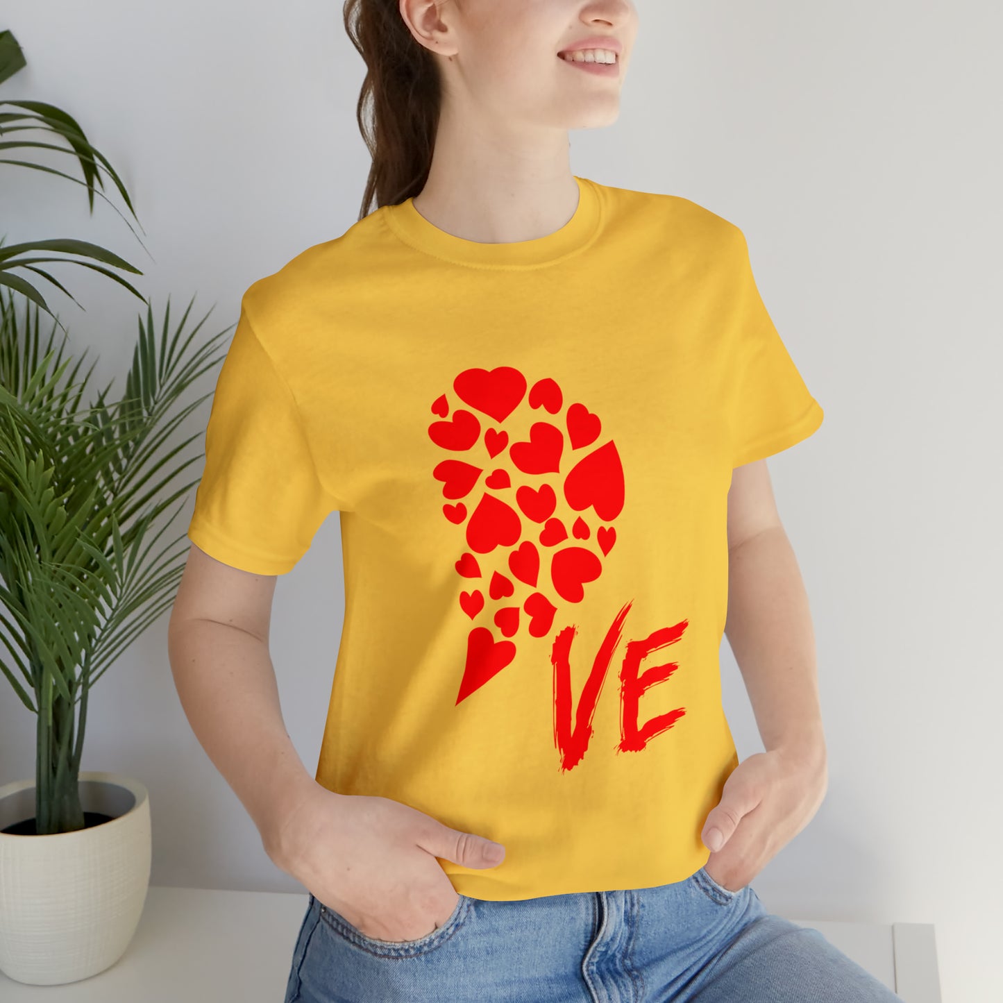 Couples Heart Short Sleeve Tee