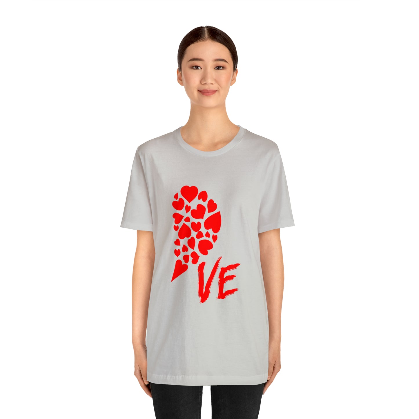 Couples Heart Short Sleeve Tee