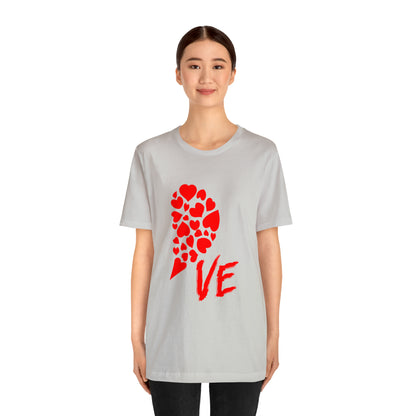 Couples Heart Short Sleeve Tee