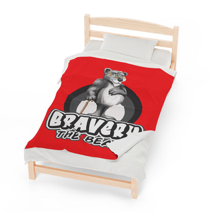 Bravery Velveteen Plush Blanket