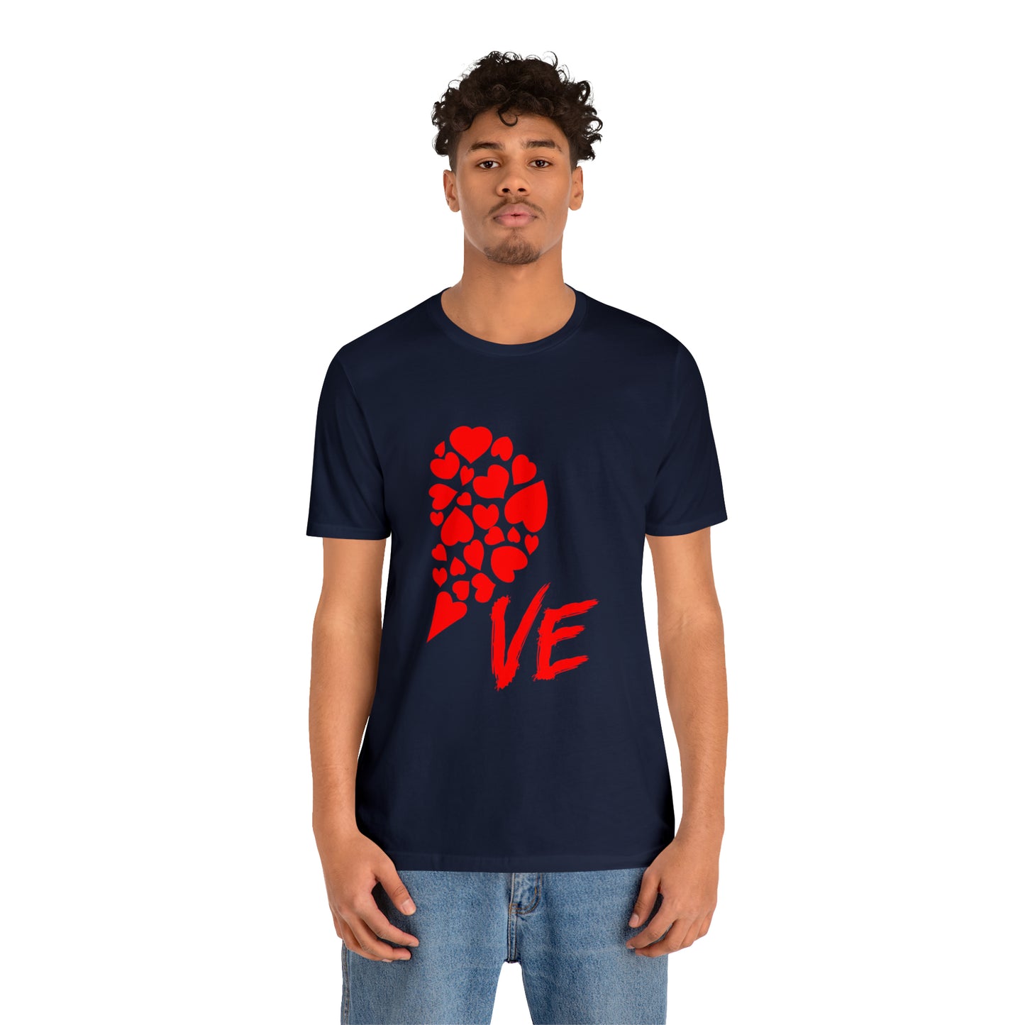 Couples Heart Short Sleeve Tee