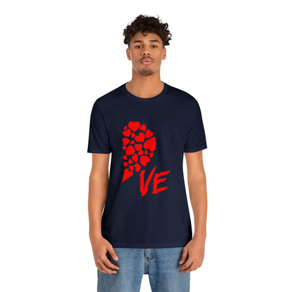 Couples Heart Short Sleeve Tee