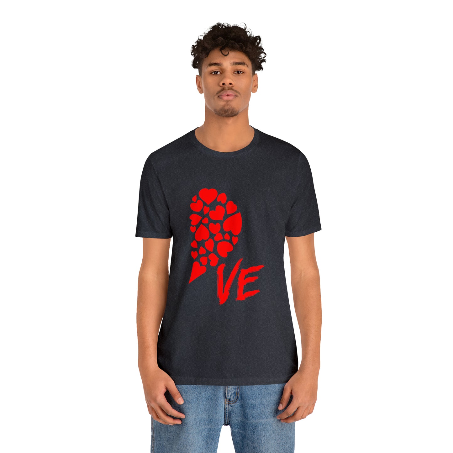 Couples Heart Short Sleeve Tee