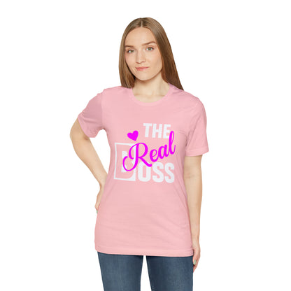 The Real Boss Short Sleeve Tee