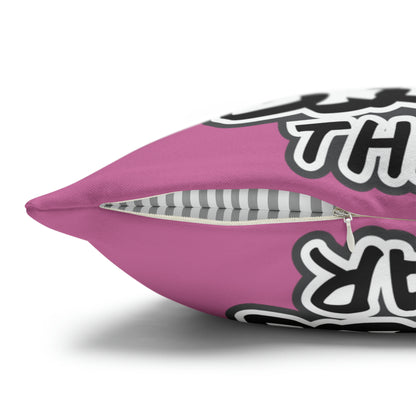 Bravery Spun Polyester Square Pillow Case