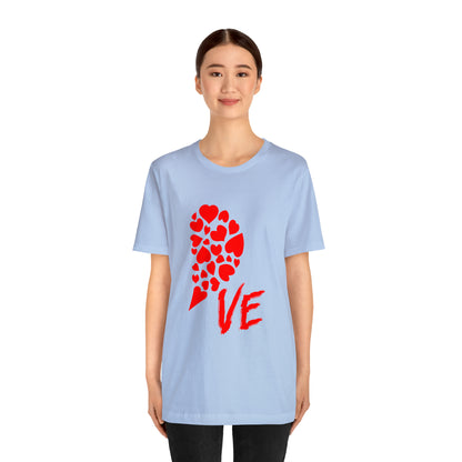 Couples Heart Short Sleeve Tee