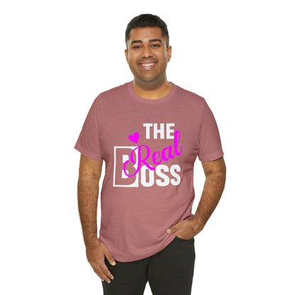 The Real Boss Short Sleeve Tee