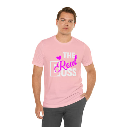 The Real Boss Short Sleeve Tee