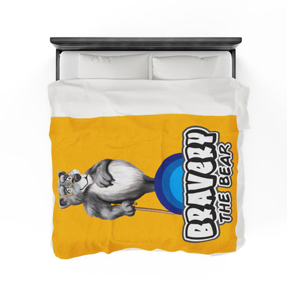 Bravery Velveteen Plush Blanket