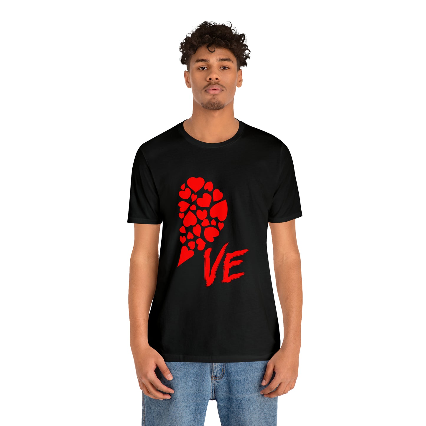 Couples Heart Short Sleeve Tee