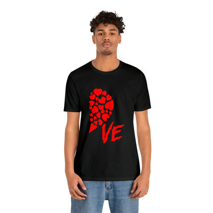 Couples Heart Short Sleeve Tee