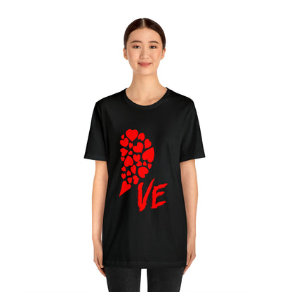 Couples Heart Short Sleeve Tee