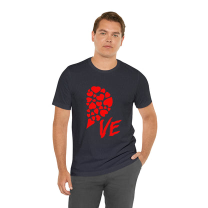 Couples Heart Short Sleeve Tee