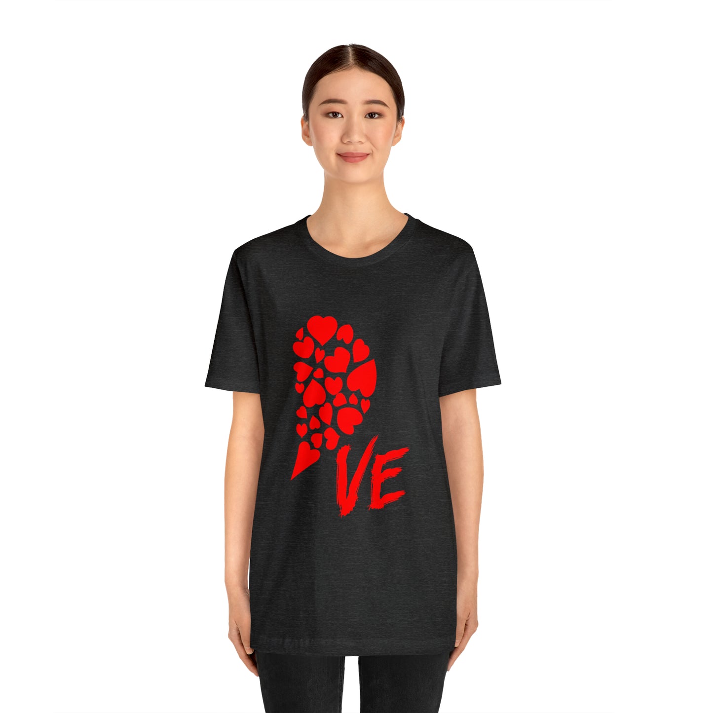 Couples Heart Short Sleeve Tee