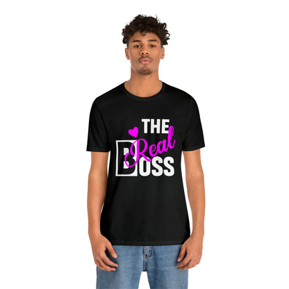 The Real Boss Short Sleeve Tee
