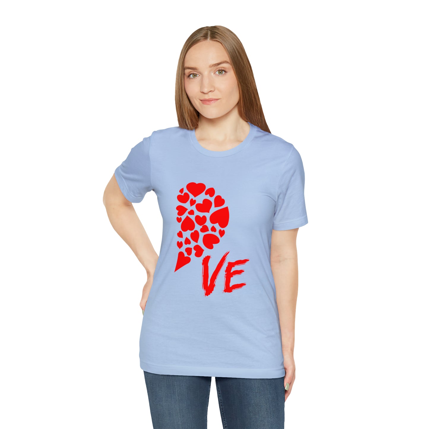 Couples Heart Short Sleeve Tee