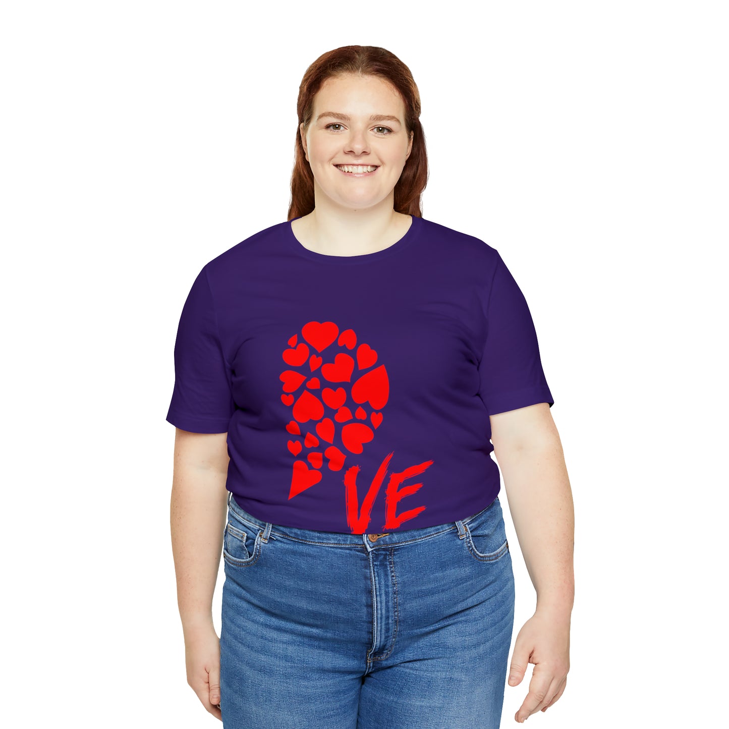 Couples Heart Short Sleeve Tee