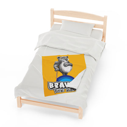 Bravery Velveteen Plush Blanket