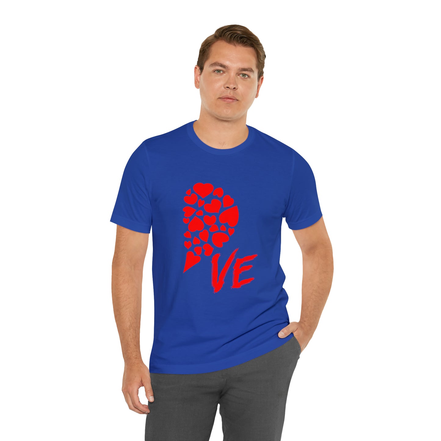 Couples Heart Short Sleeve Tee