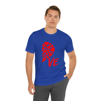 Couples Heart Short Sleeve Tee