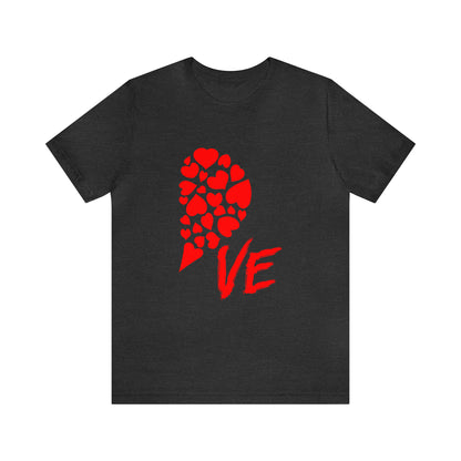 Couples Heart Short Sleeve Tee