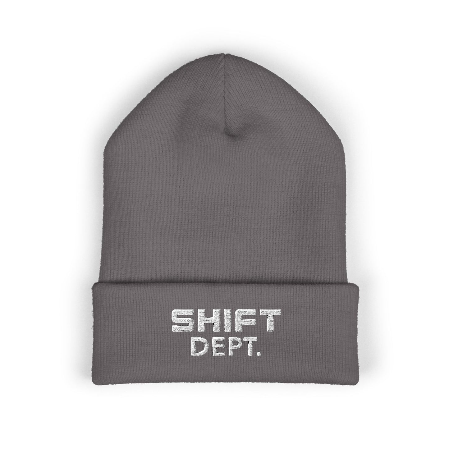 SHIFT Dept Classic Cuffed Beanie (Embroidery)