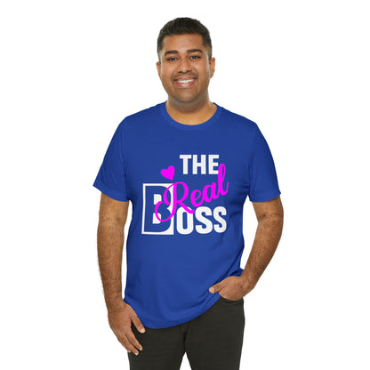 The Real Boss Short Sleeve Tee