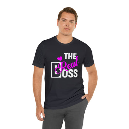 The Real Boss Short Sleeve Tee