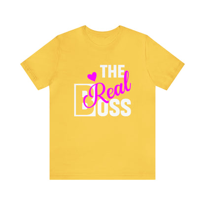 The Real Boss Short Sleeve Tee