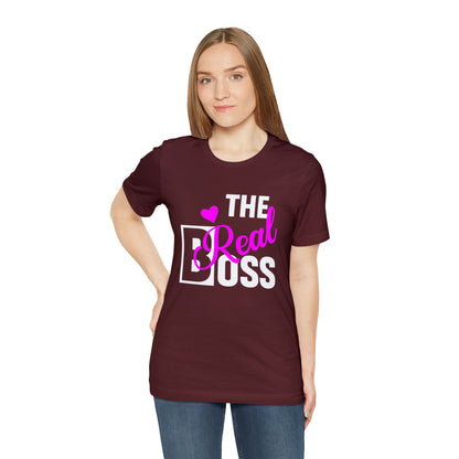 The Real Boss Short Sleeve Tee