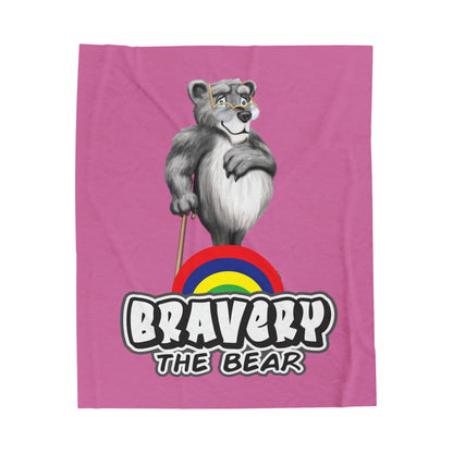 Bravery Velveteen Plush Blanket