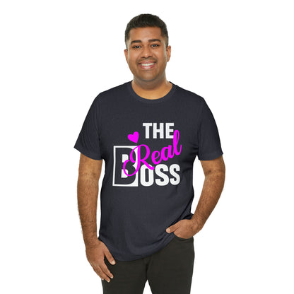 The Real Boss Short Sleeve Tee