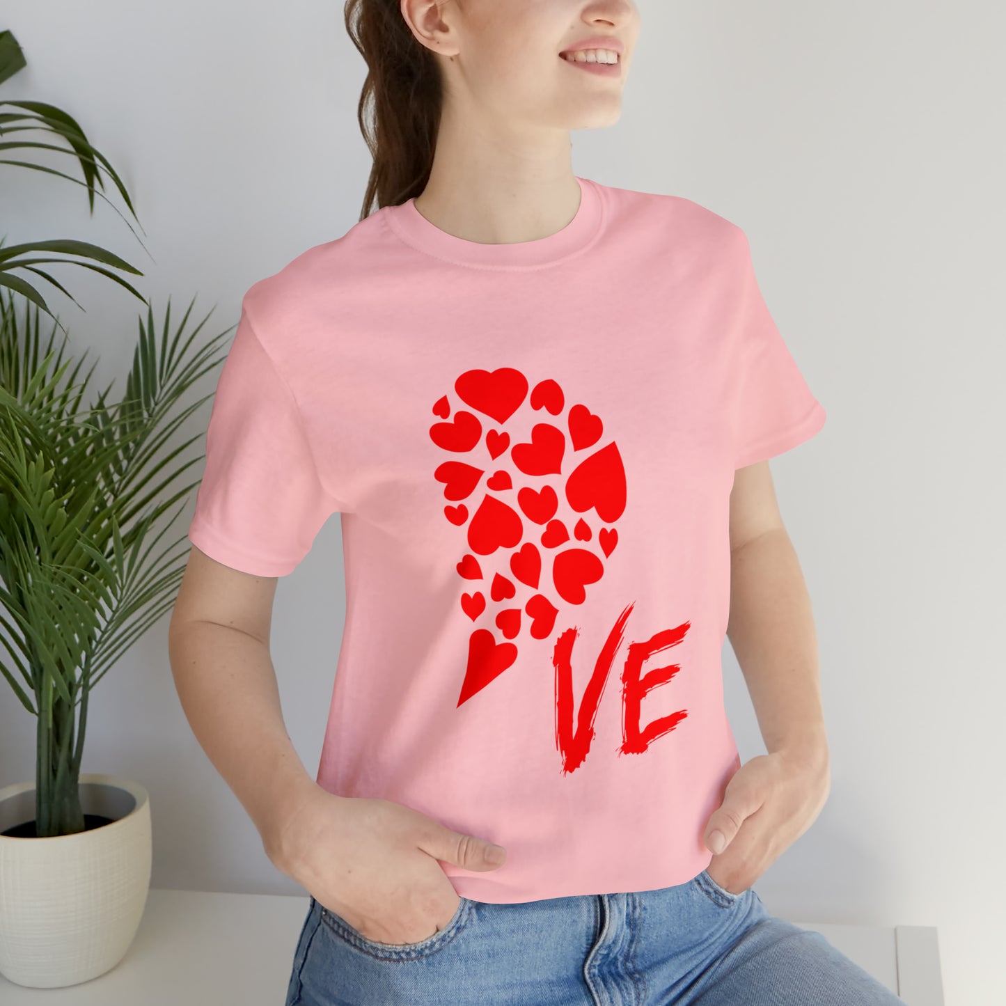 Couples Heart Short Sleeve Tee