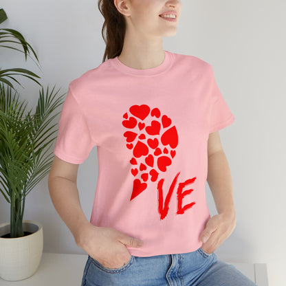 Couples Heart Short Sleeve Tee